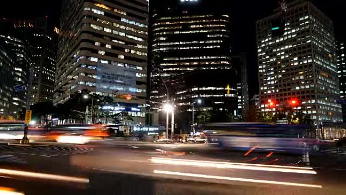 延时: 韩国首尔市