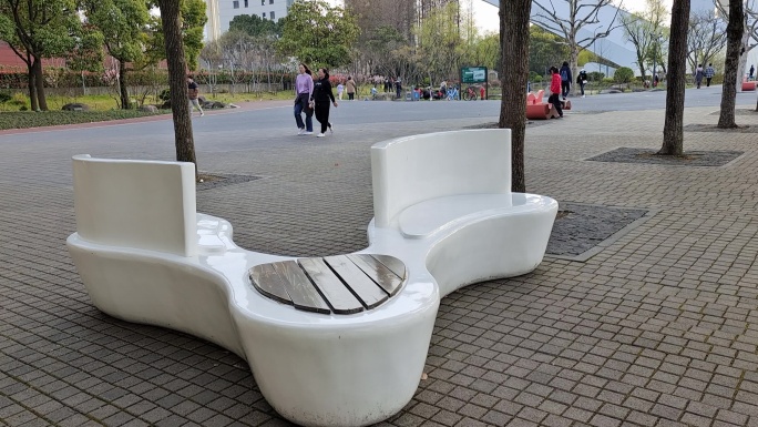 城市艺术公园座椅