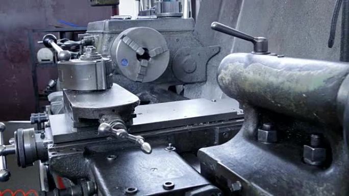 铣床机器施工现场自动作业现代工业