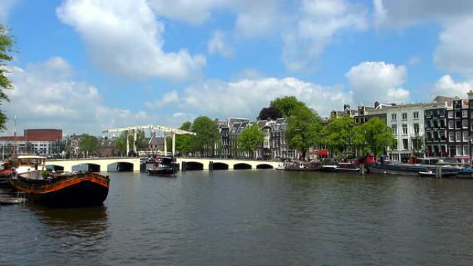 瘦桥（Skinny Bridge）-荷兰阿姆斯特丹