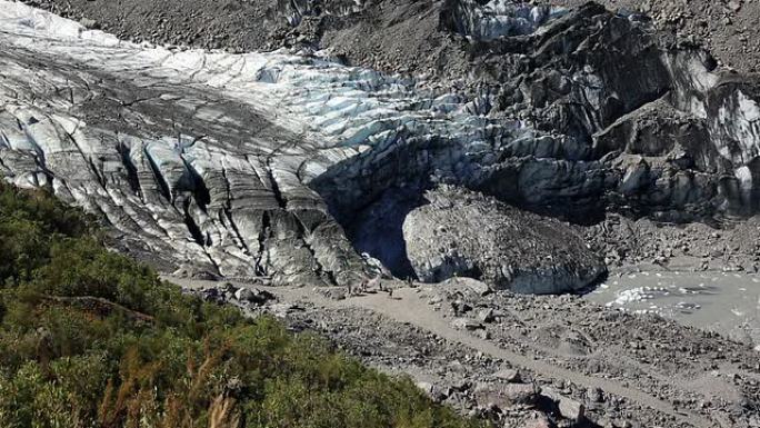 福克斯冰川徒步攀登冰川，新西兰