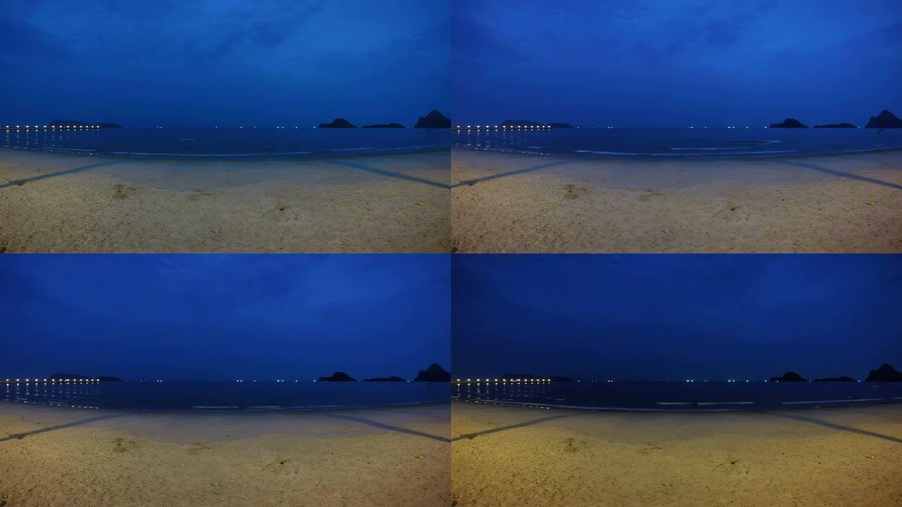 夜间海滩