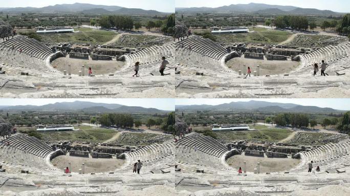 米利都古希腊城市圆形剧场