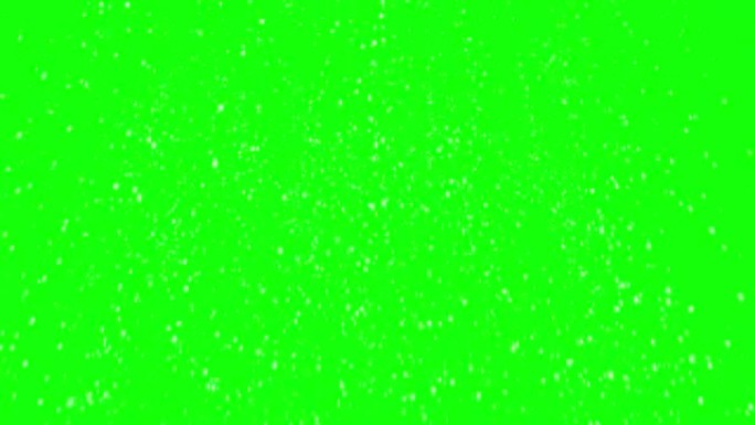 雪绿色屏幕背景绿幕抠像动态素材