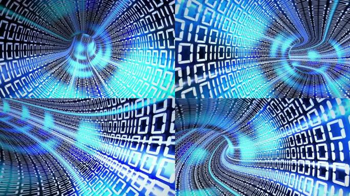 二进制互联网隧道电子科技时空穿梭梦幻科幻