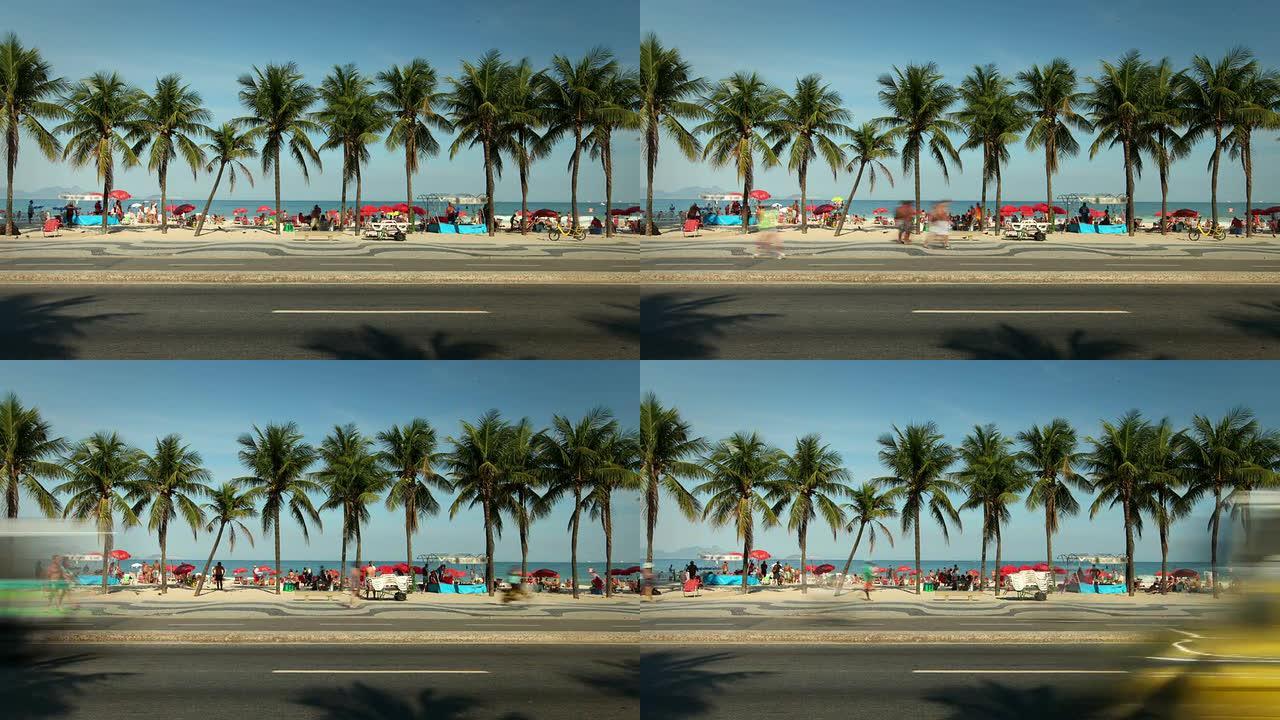 巴西里约热内卢科帕卡巴纳海滩