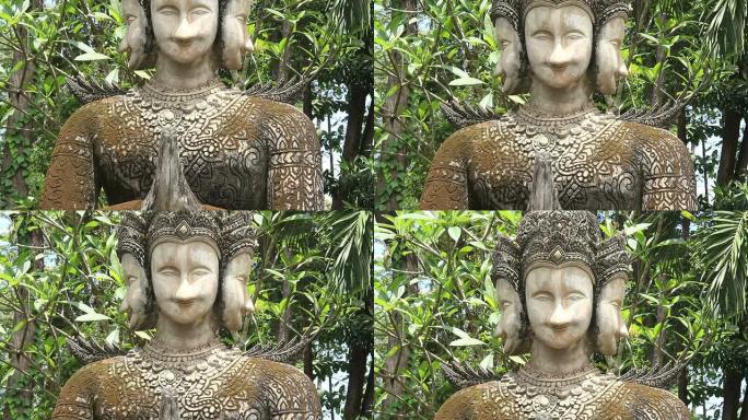 雕塑佛教