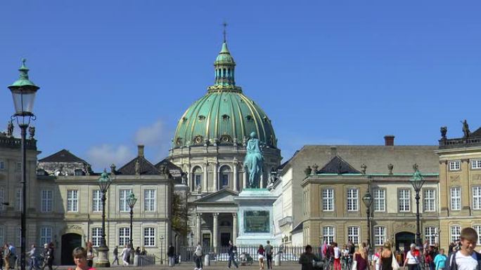 大理石教堂-丹麦哥本哈根