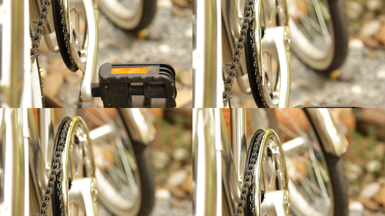 自行车踏板和链轮自行车踏板和链轮