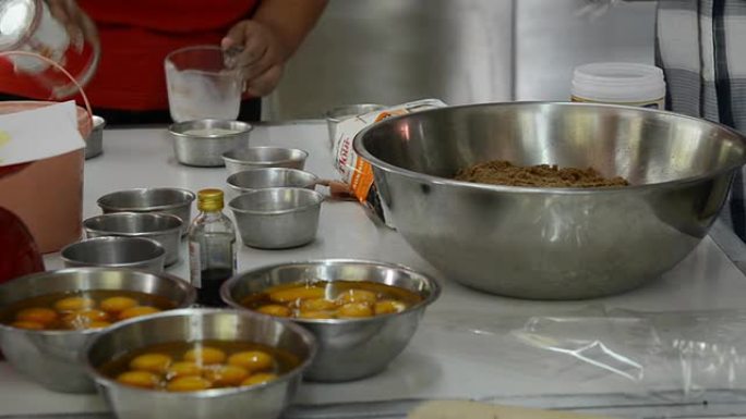 厨师准备食物厨房大厨美食