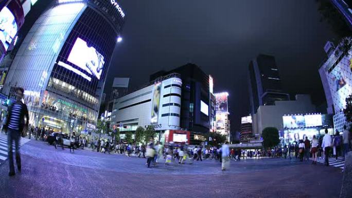 东京涩谷十字路口：街道级别