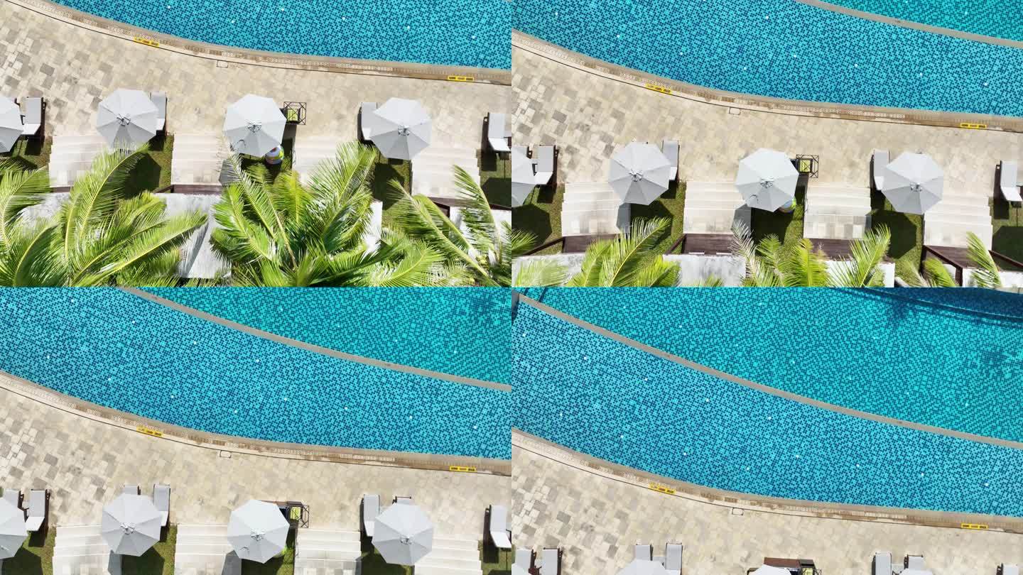 度假酒店游泳池