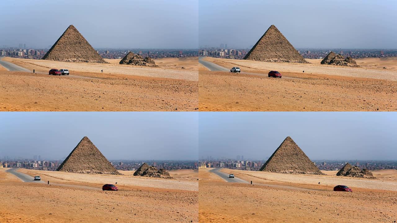 吉萨开罗埃及大金字塔