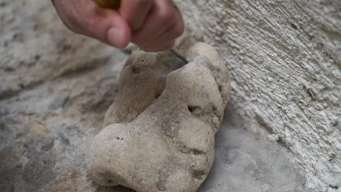 雕刻石考古发现手工艺术文化传承