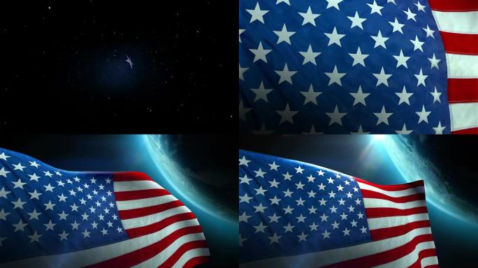 美国国旗高清美国国旗飘扬美国国旗动画