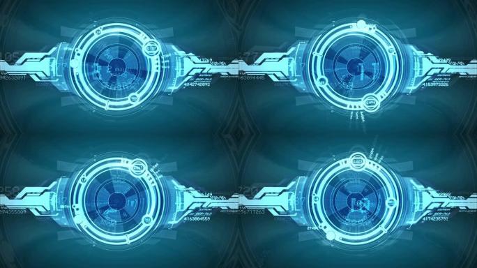 高科技控制面板