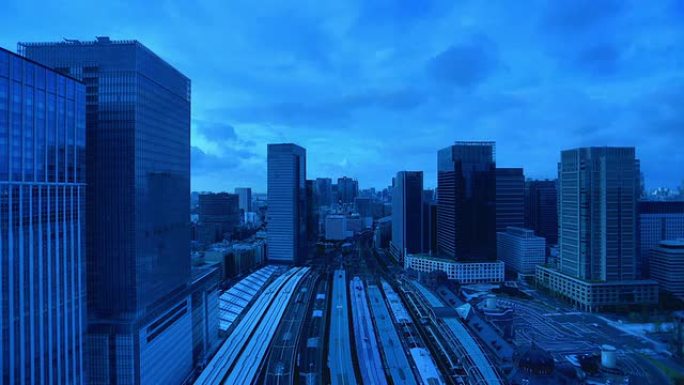 东京站：夜间至日间延时