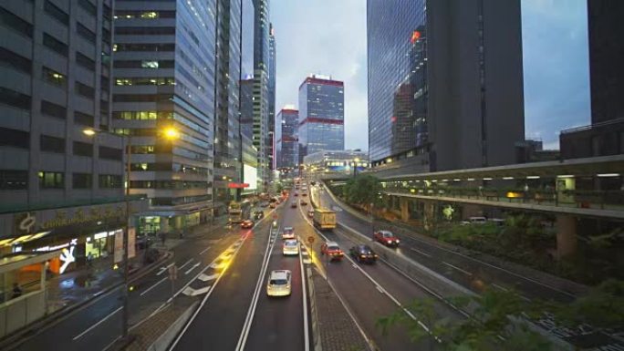 跟踪镜头: 香港十字路口