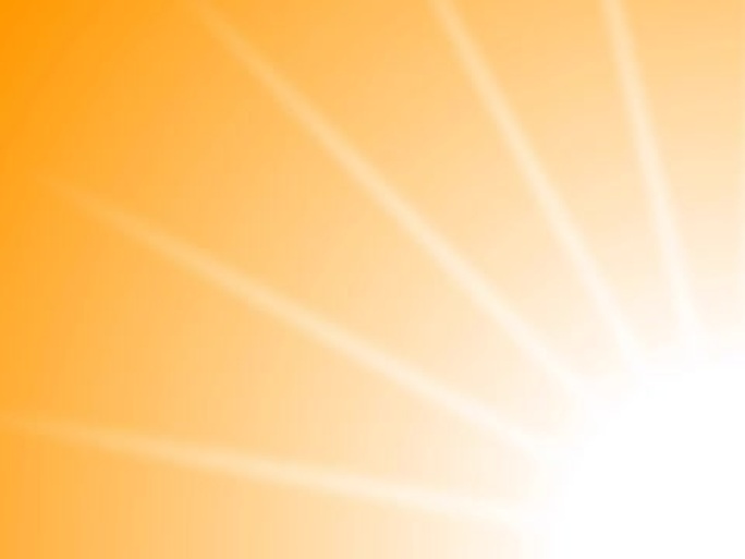 NTSC橙色背景，类似太阳光线