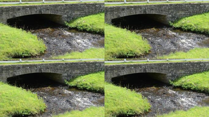 约克郡Hutton Le Hole附近的河流