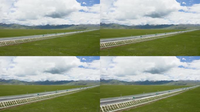 西藏 高海拔 风光 高原 拉萨至那曲高速