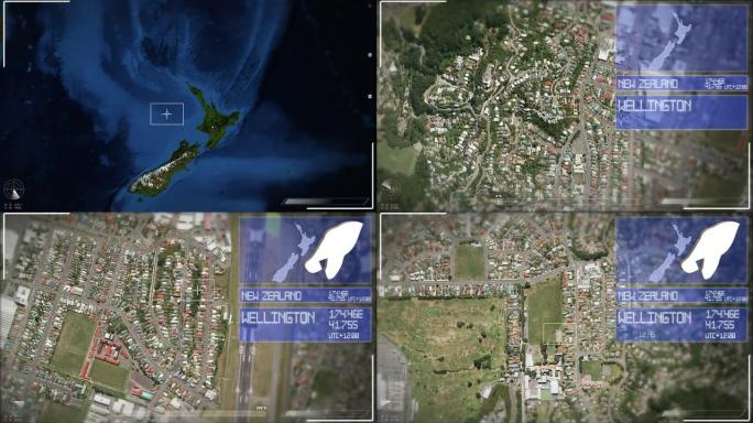 惠灵顿的未来卫星图像