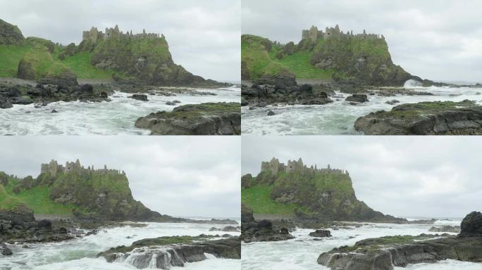 邓卢斯城堡，北爱尔兰