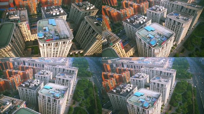 直接飞越摩天大楼