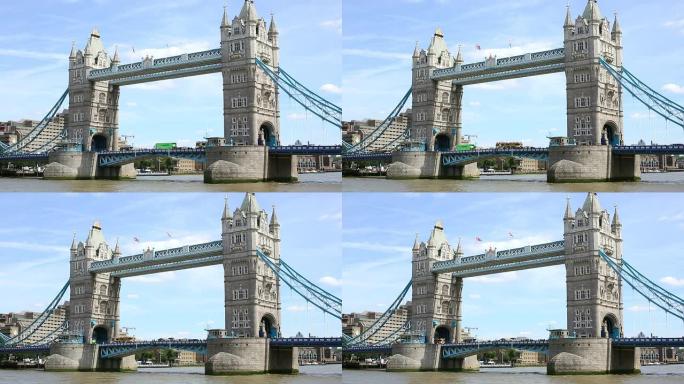 伦敦塔大桥英国地标英国伦敦桥英国旅游