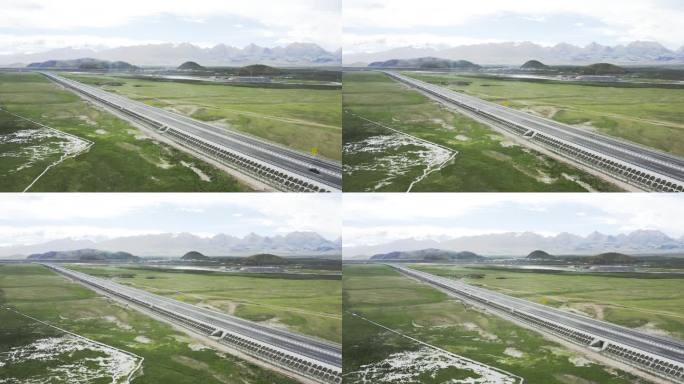牧区高速建设 牧区高速基础建设笔直的高速