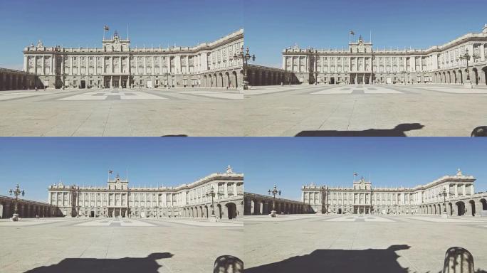 马德里的皇家宫殿或皇家宫殿