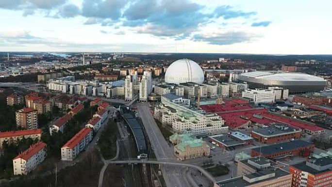 斯德哥尔摩环球竞技场鸟瞰图