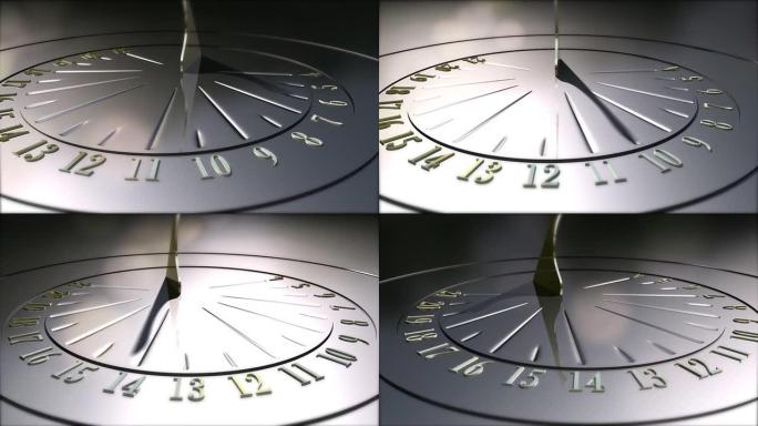 日晷，根据太阳位置测量时间的仪器