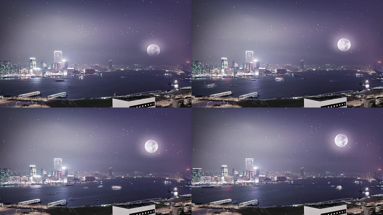 香港月亮之夜香港月亮之夜