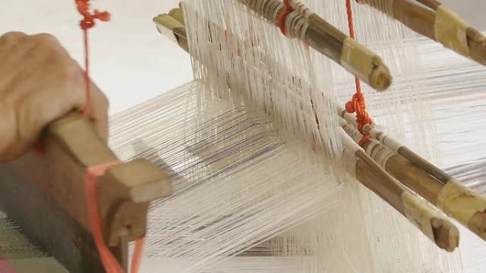 用织机织造织布手工编织织布机