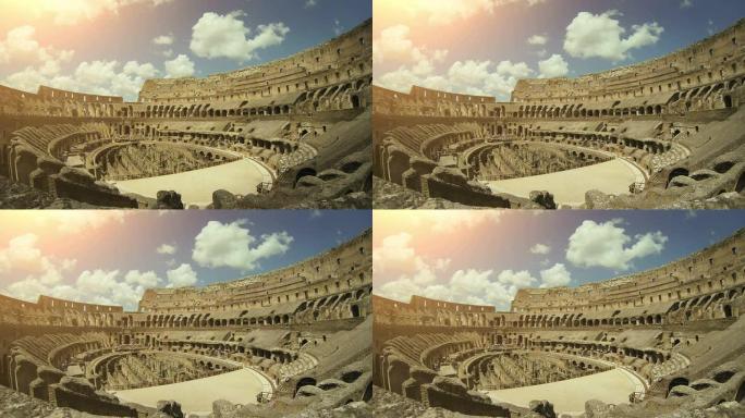罗马体育馆内