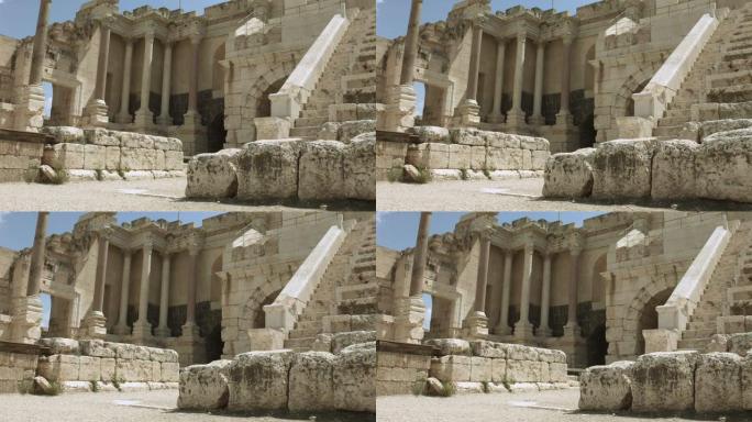 古代撒马利亚的罗马圆形剧场