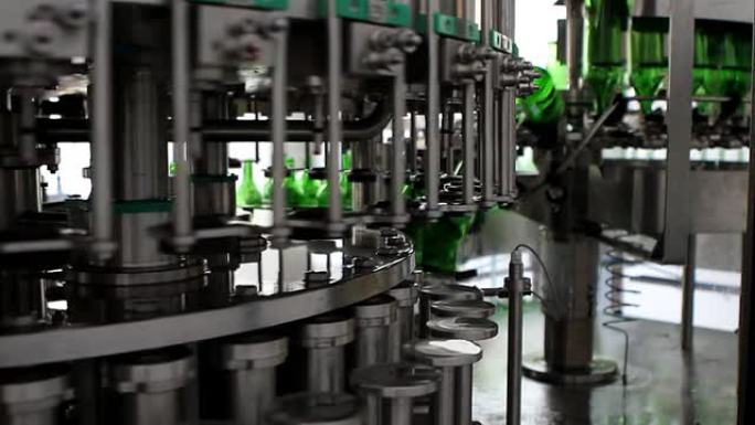 装瓶厂（HD）装瓶厂生产车间啤酒灌装