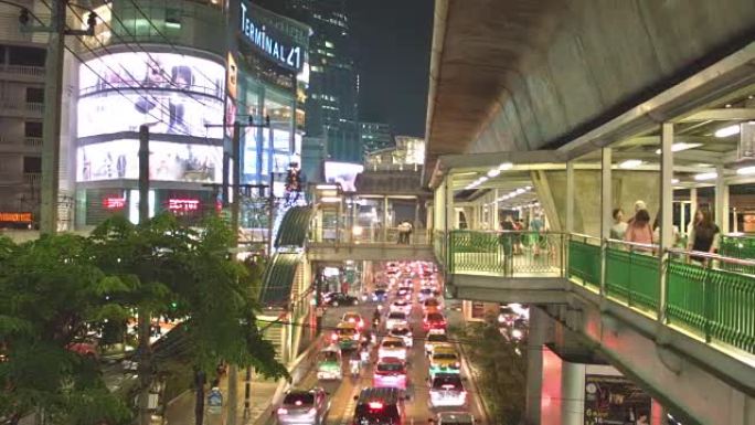 BTS和曼谷的道路