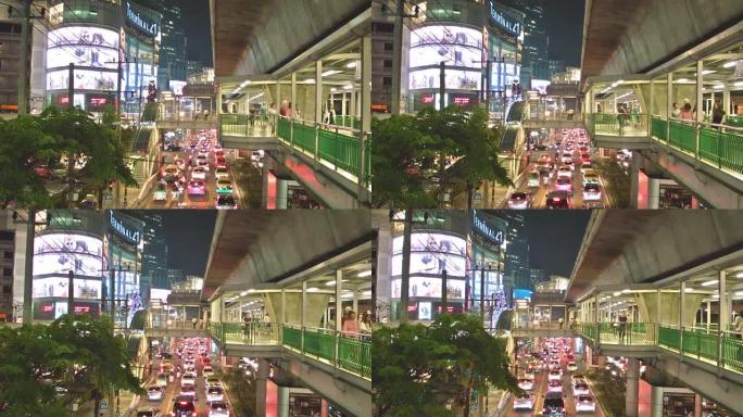 BTS和曼谷的道路