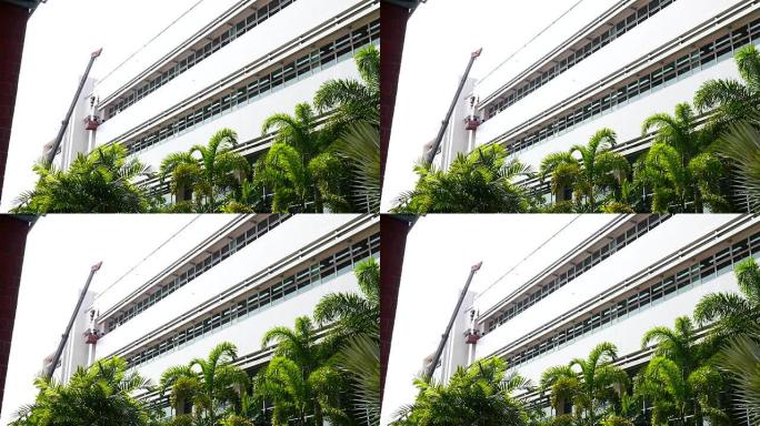 丹格鲁斯广场的工人