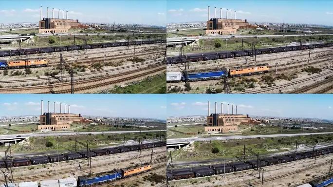 南非伊丽莎白港铁路线旁的20世纪50年代 (装饰艺术) 发电站
