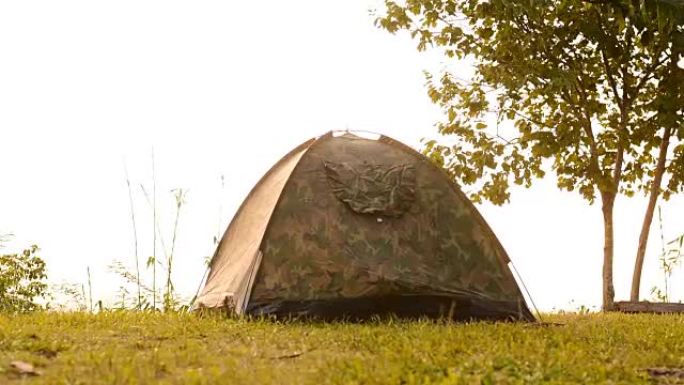 帐篷露营自然风光野营露营