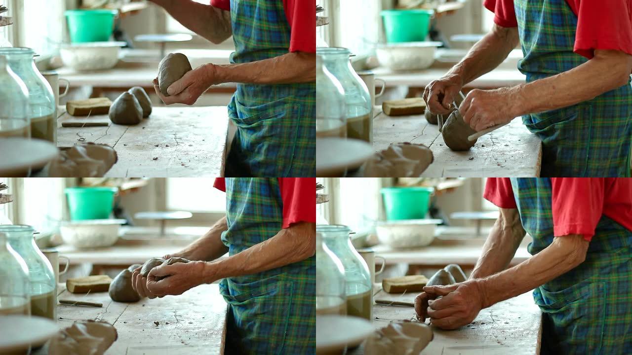制陶粘土手工受益人陶艺