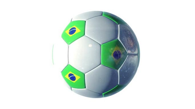 巴西球在太空中转弯-可循环