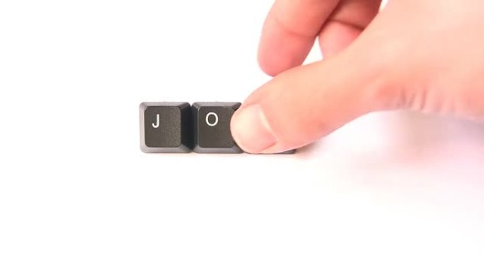 用键盘键写“作业”。HD 1080i。