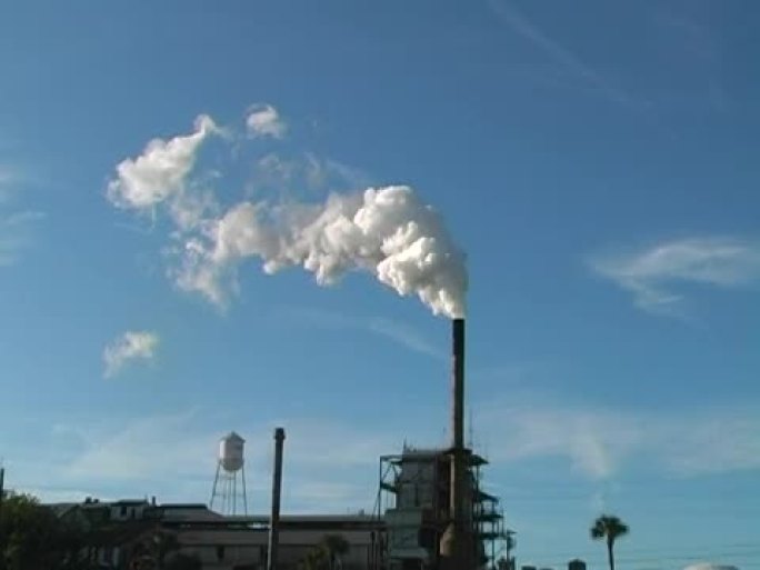 烟雾烟囱烟囱污染废气排放石化油化工火电