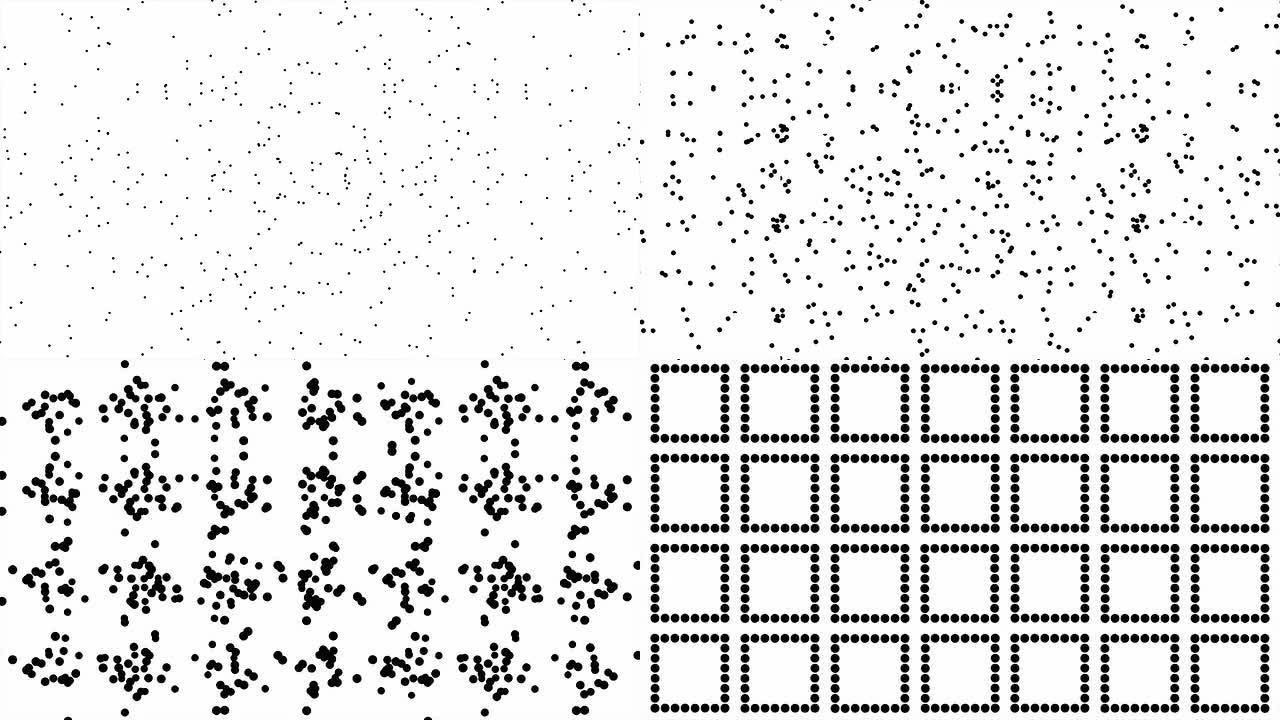 方块-纯黑点：图案（过渡）