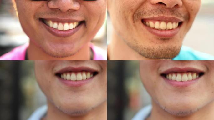 亚洲男性微笑各种混搭系列