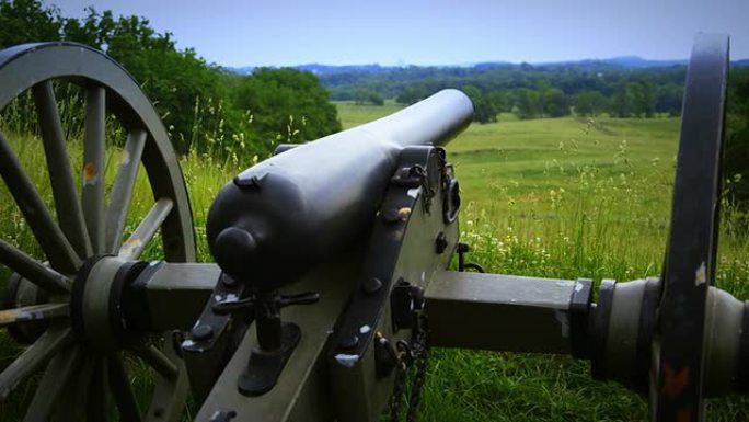 葛底斯堡国家军事公园的美国内战大炮